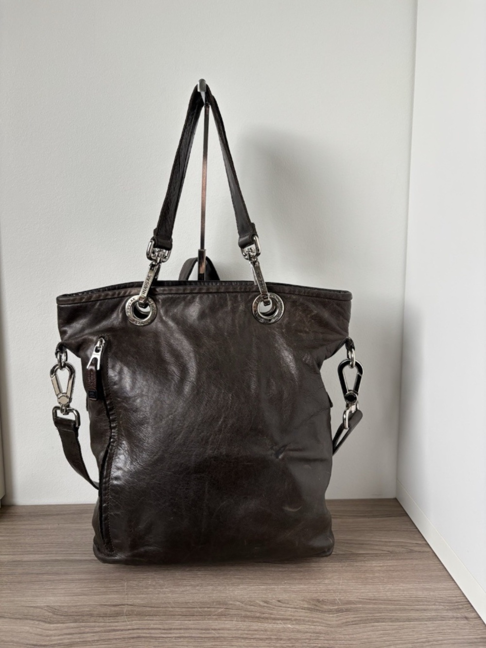 Rudsak Handbag / Crossbody Dark Brown Leather Authentic❤️ - Picture 1 of 13